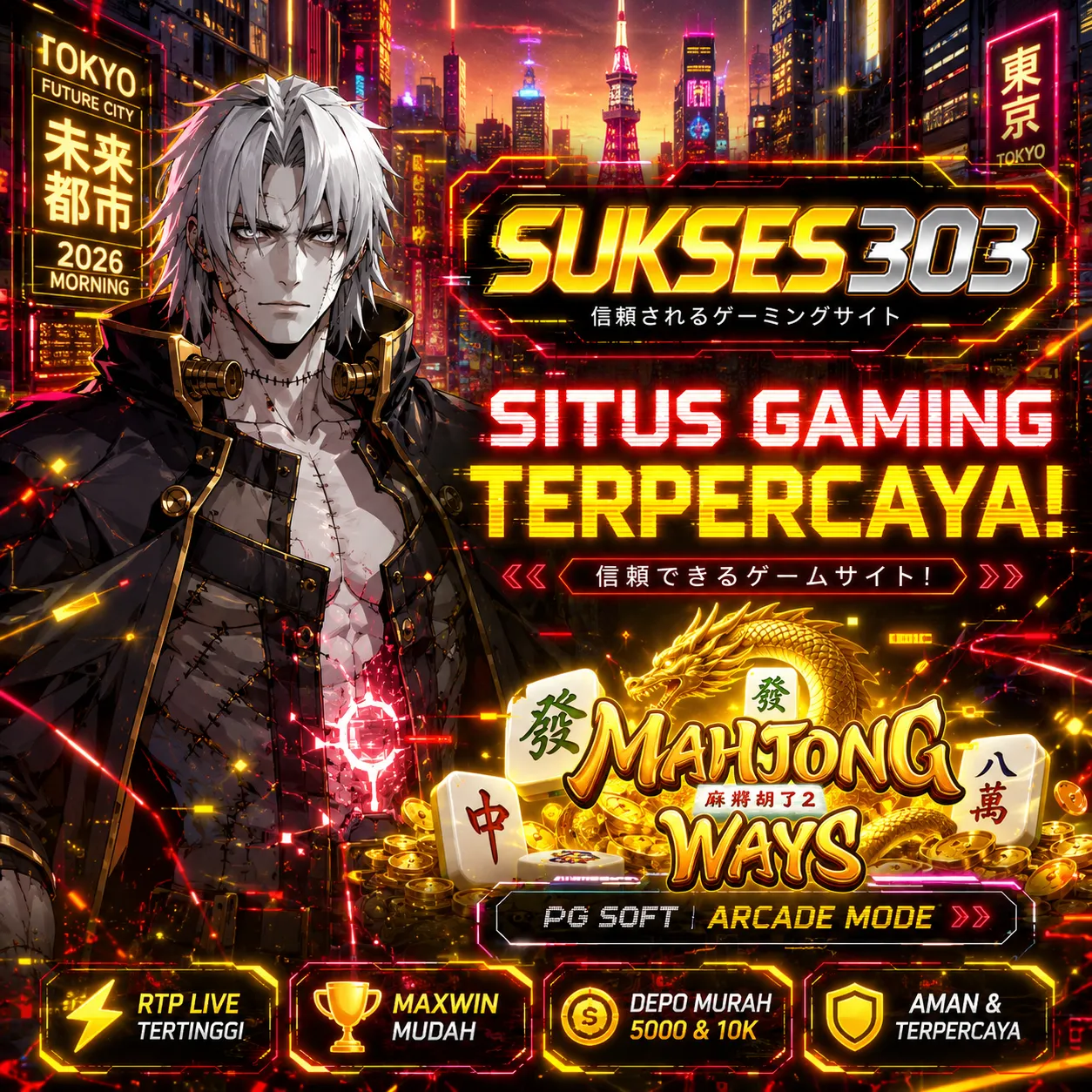 HORUS303 : Akses 24 jam Situs Slot Mahjong Ways 2 Bet 200 Perak Gampang Menang